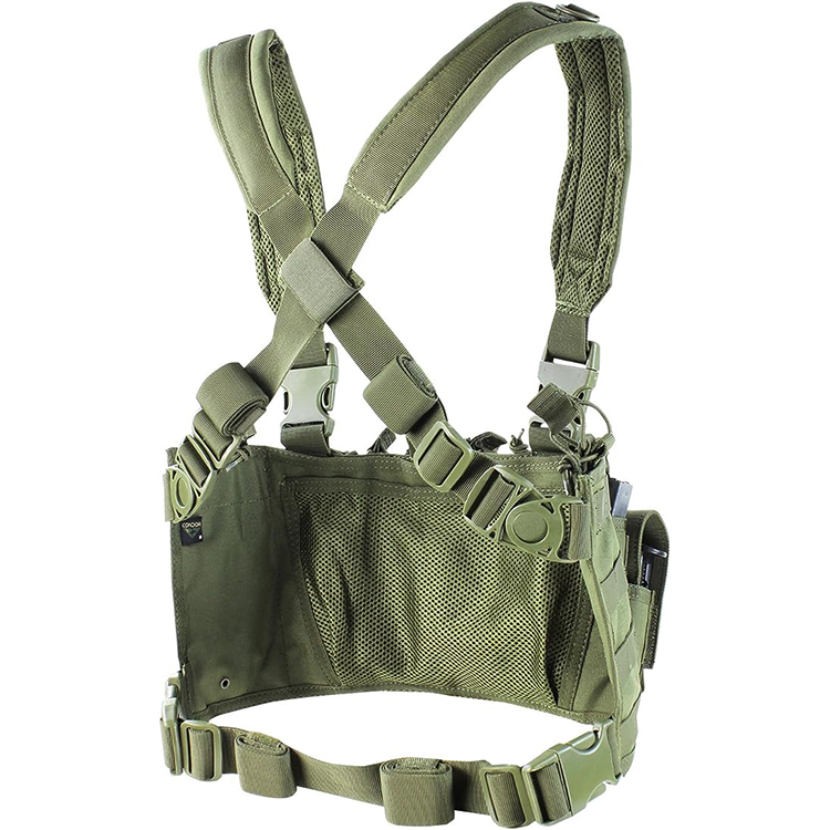 Tactical Backpack Manufacturer Brand Logo Durable 1000D Nylon Military Tactical Chest Rig For Man And Women 