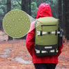 Customizable Color Large Capacity 500D PVC Army Green Color Dry Backpack For Fishing 