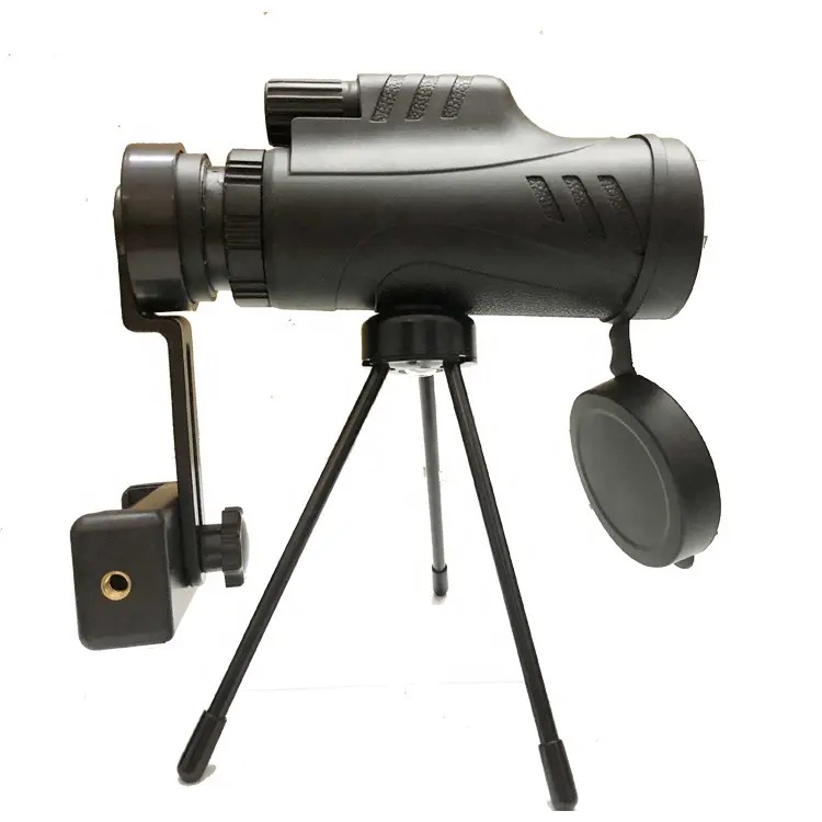 Outdoor New Style Big Eyepieces 12x50 Waterproof Monocular Telescope for Mobile Phone Camera