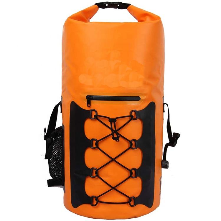 Dry Cooler Orange Or Grey Color 500D PVC Tarpaulin Dry Bag Cooler Backpack For Picnic Outdoor Camping 
