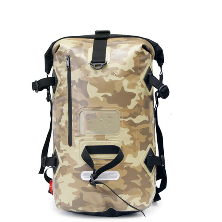 Waterproof Dry Bag Dry Bag Customize Brand Roll Top Dry Bag Coyote Camouflage Backpack 