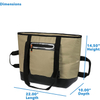 Cooler Bag Supplier Large Capacity Travel Cooler Bag For Shopping Beach Picnic Lunch 