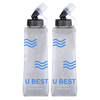 Recycle Wholesale Soft Water Kettle Sports BPA Sport Reusable TPU Flask Hydration Bottles