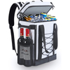 Cooler Bag Manufacturer White Color Ice Pack Cooler Lunch Cooler Backpack For Picnic Camping 