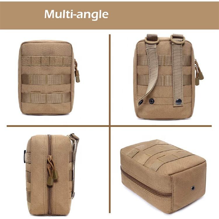 MOLLE Pouch Multi-Purpose Tactical Pouches Molle Accessories EDC 1000D Nylon Pouch Bag For Backpack