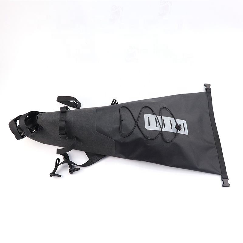 840D TPU Customize Logo Waterproof Dry Bag Motorcycle Triangle Bag Frame Bag