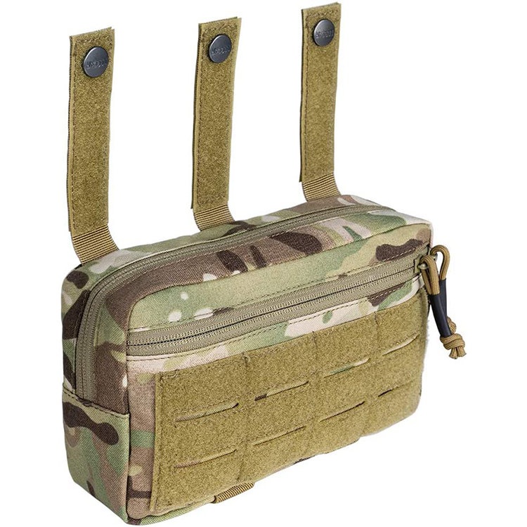 Tactical Backpack Manufacturer Customize Black Color EDC Tactical Phone Admin Pouch 
