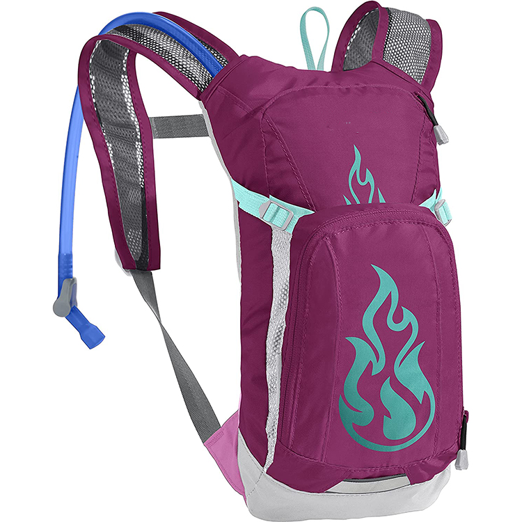 Wholesale Custom Logo Hydration Backpack Manufacturer Blue Transparent Water Bladder Bag 