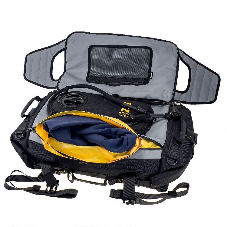 Hot Sale Waterproof tank Side Bag 1680D Nylon 50l Motorcycle Bag For Motorcycle Travelling 
